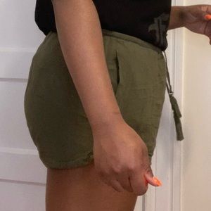 Olive Green Shorts